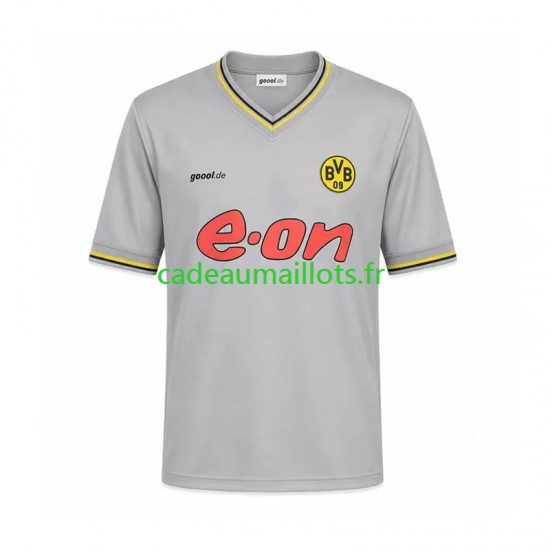 Borussia Dortmund Maillot avec flocage Rétro Extérieur 2010 ,Homme MC