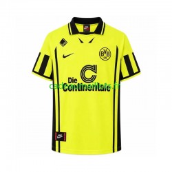 Borussia Dortmund Maillot avec flocage Rétro Domicile 1996 ,Homme MC