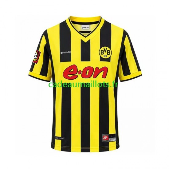 Borussia Dortmund Maillot avec flocage Rétro Domicile 2022 ,Homme MC