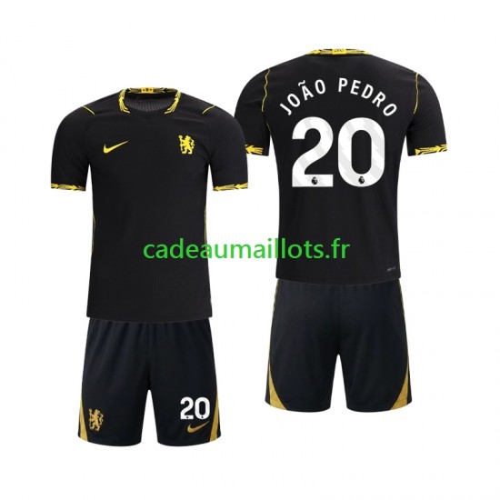 Maillot avec flocage Chlesea Joao Pedro 20 Extérieur 2026-2027 ,Tenue Enfant MC
