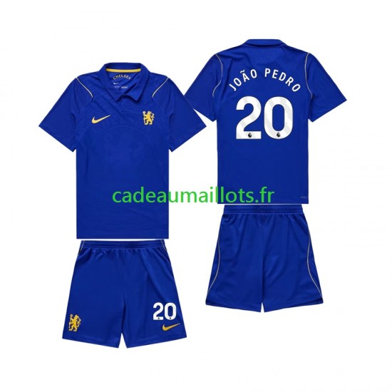 Maillot avec flocage Chlesea Joao Pedro 20 Domicile 2026-2027 ,Tenue Enfant MC