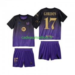 FC Barcelone Maillot avec flocage Anthony Gordon 17 Extérieur 2026-2027 ,Tenue Enfant MC