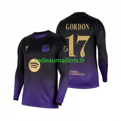 FC Barcelone Maillot avec flocage Anthony Gordon 17 Extérieur 2026-2027 ,Homme ML