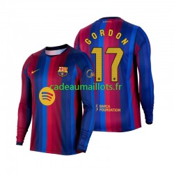 FC Barcelone Maillot avec flocage Anthony Gordon 17 Domicile 2026-2027 ,Homme ML