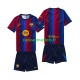 FC Barcelone Maillot avec flocage Domicile 2026-2027 ,Tenue Enfant MC
