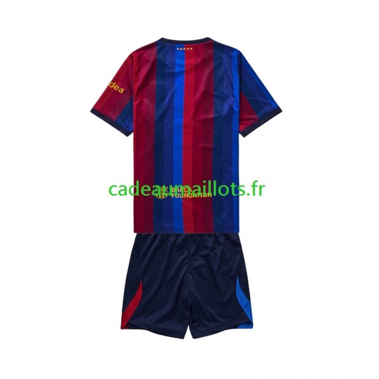 FC Barcelone Maillot avec flocage Domicile 2026-2027 ,Tenue Enfant MC
