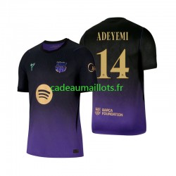 FC Barcelone Maillot avec flocage Karim Adeyemi 14 Extérieur 2026-2027 ,Homme MC