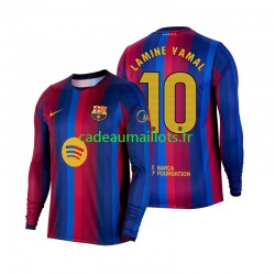 FC Barcelone Maillot avec flocage Lamine Yamal 10 Domicile 2026-2027 ,Homme ML