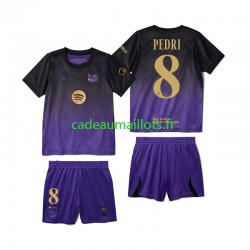 FC Barcelone Maillot avec flocage Pedri 8 Extérieur 2026-2027 ,Tenue Enfant MC