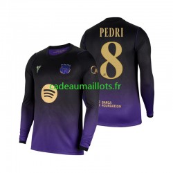 FC Barcelone Maillot avec flocage Pedri 8 Extérieur 2026-2027 ,Homme ML