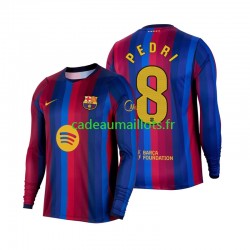 FC Barcelone Maillot avec flocage Pedri 8 Domicile 2026-2027 ,Homme ML