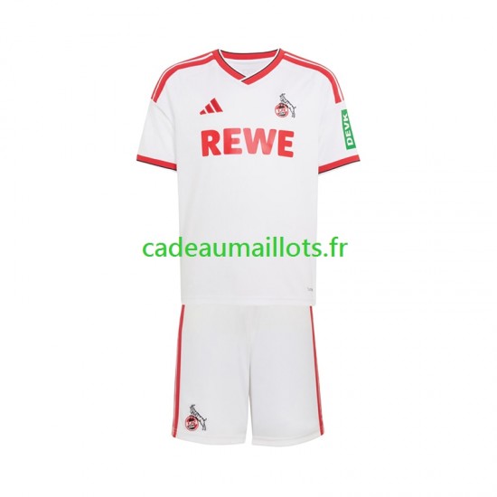FC Cologne Maillot avec flocage Domicile 2026-2027 ,Tenue Enfant MC