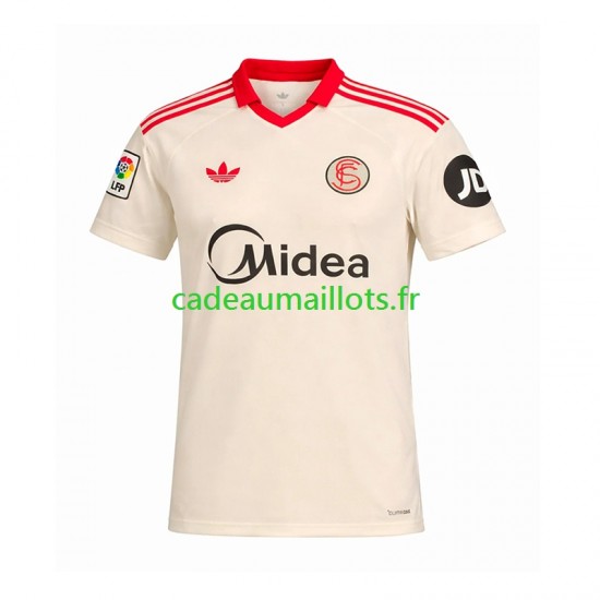 Séville FC Maillot avec flocage Rétro Domicile 2025-2026 ,Homme MC Séville FC Maillot avec flocage Rétro Domicile 2025-2026 ,Homme MC