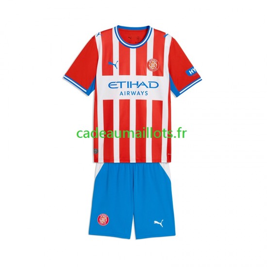 Maillot avec flocage Girona Domicile 2026-2027 ,Tenue Enfant MC