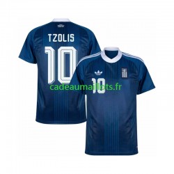 Grèce Maillot avec flocage Christos Tzolis 17 Extérieur 2026-2027 ,Homme MC