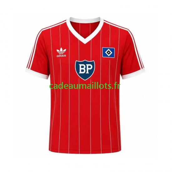 Hamburger SV Maillot avec flocage Rétro Extérieur 1984 ,Homme MC