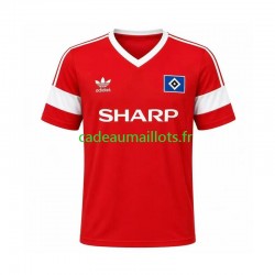 Hamburger SV Maillot avec flocage Rétro Extérieur 1988 ,Homme MC