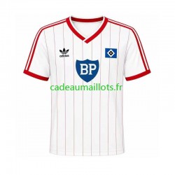 Hamburger SV Maillot avec flocage Rétro Domicile 1984 ,Homme MC
