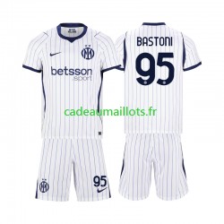Inter Milan Maillot avec flocage Alessandro Bastoni 95 Extérieur 2026-2027 ,Tenue Enfant MC
