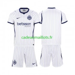 Inter Milan Maillot avec flocage Extérieur 2026-2027 ,Tenue Enfant MC