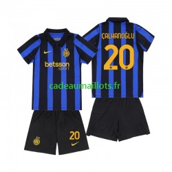 Inter Milan Maillot avec flocage Hakan Calhanoglu 20 Domicile 2026-2027 ,Tenue Enfant MC