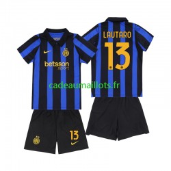 Inter Milan Maillot avec flocage Lautaro Martinez 13 Domicile 2026-2027 ,Tenue Enfant MC