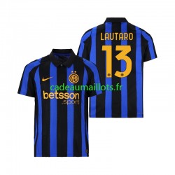 Inter Milan Maillot avec flocage Lautaro Martinez 13 Domicile 2026-2027 ,Homme MC