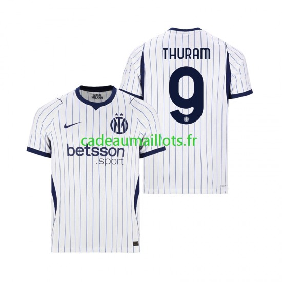 Inter Milan Maillot avec flocage Marcus Thuram 9 Extérieur 2026-2027 ,Homme MC