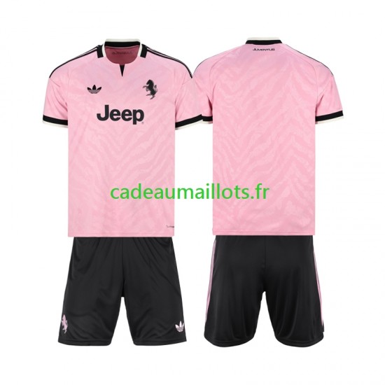 Juventus Maillot avec flocage Extérieur 2026-2027 ,Tenue Enfant MC