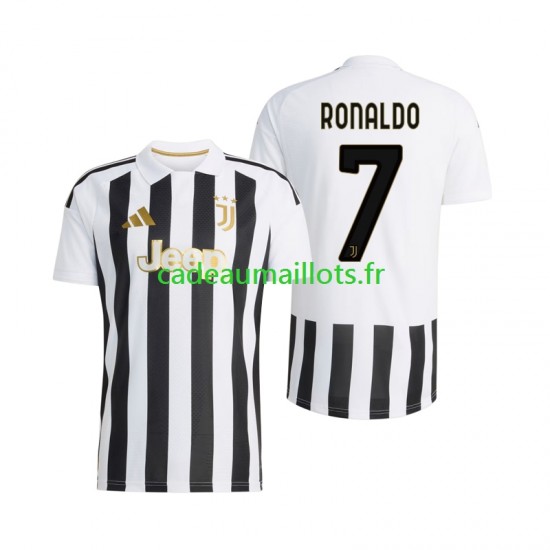 Juventus Maillot avec flocage Cristiano Ronaldo 7 Domicile 2026-2027 ,Homme MC