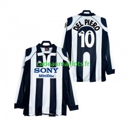 Juventus Maillot avec flocage DEL PIERO 10 Rétro Domicile 2004 1988 ,Homme ML