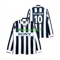 Juventus Maillot avec flocage DEL PIERO 10 Rétro Domicile 2004 ,Homme ML