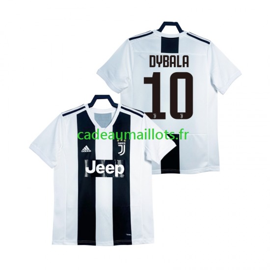 Juventus Maillot avec flocage DYBALA 21 Rétro Domicile 2018 2019 ,Homme MC