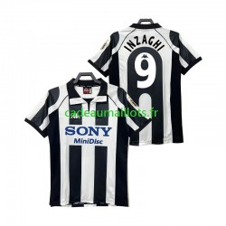 Juventus Maillot avec flocage INZAGHI 9 Rétro Domicile 2004 1988 ,Homme MC
