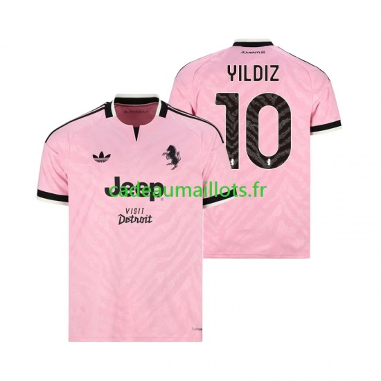 Juventus Maillot avec flocage Kenan Yildiz 10 Extérieur 2026-2027 ,Homme MC