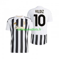 Juventus Maillot avec flocage Kenan Yildiz 10 Domicile 2026-2027 ,Homme MC