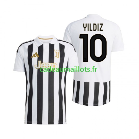 Juventus Maillot avec flocage Kenan Yildiz 10 Domicile 2026-2027 ,Homme MC