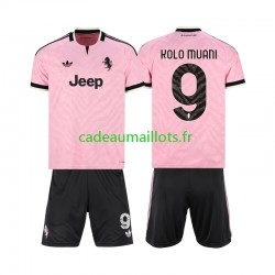 Juventus Maillot avec flocage Randal Kolo Muani 9 Extérieur 2026-2027 ,Tenue Enfant MC