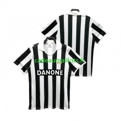 Juventus Maillot avec flocage Rétro Domicile 1992 1994 ,Homme MC