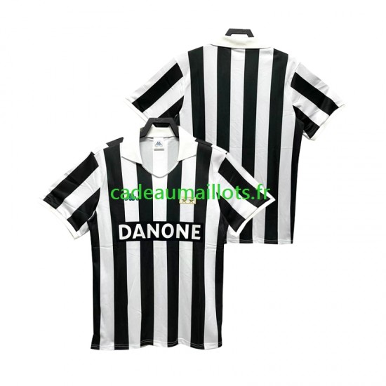 Juventus Maillot avec flocage Rétro Domicile 1992 1994 ,Homme MC
