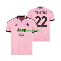 Juventus Maillot avec flocage Weston McKennie 22 Extérieur 2026-2027 ,Homme MC