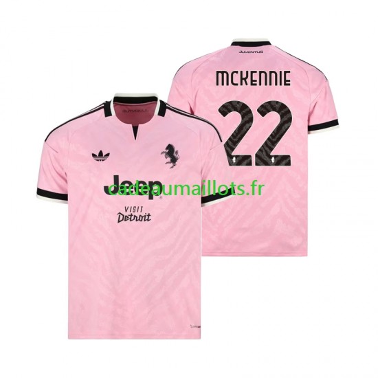 Juventus Maillot avec flocage Weston McKennie 22 Extérieur 2026-2027 ,Homme MC