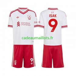 Liverpool Maillot avec flocage Alexander Isak 9 Extérieur 2026-2027 ,Tenue Enfant MC