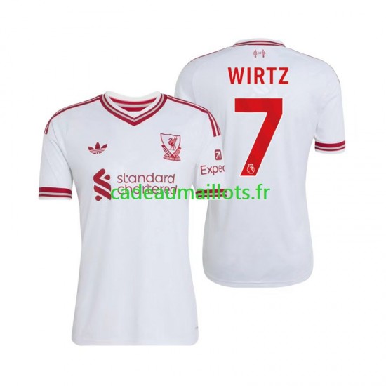 Liverpool Maillot avec flocage Florian Wirtz 7 Extérieur 2026-2027 ,Homme MC