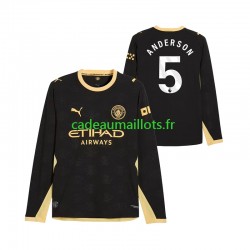 Manchester City Maillot avec flocage Elliot Anderson 5 Extérieur 2026-2027 ,Homme ML Manchester City Maillot avec flocage Elliot Anderson 5 Extérieur 2026-2027 ,Homme ML