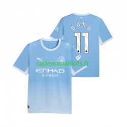 Manchester City Maillot avec flocage Jeremy Doku 11 Domicile 2026-2027 ,Homme MC