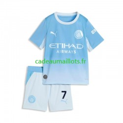 Manchester City Maillot avec flocage Omar Marmoush 7 Domicile 2026-2027 ,Tenue Enfant MC