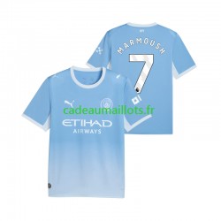 Manchester City Maillot avec flocage Omar Marmoush 7 Domicile 2026-2027 ,Homme MC