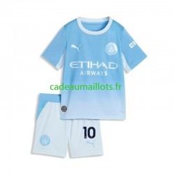 Manchester City Maillot avec flocage Rayan Cherki 10 Domicile 2026-2027 ,Tenue Enfant MC