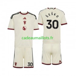 Manchester United Maillot avec flocage Benjamin Sesko 30 3ème 2026-2027 ,Tenue Enfant MC Manchester United Maillot avec flocage Benjamin Sesko 30 3ème 2026-2027 ,Tenue Enfant MC